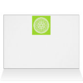 Lime Mandala Cards (Inside Horizontal (Top))