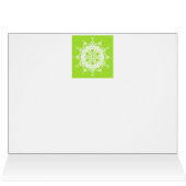 Lime Mandala Cards (Inside Horizontal (Top))