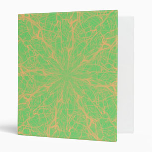 Lime Maze Avery Binder