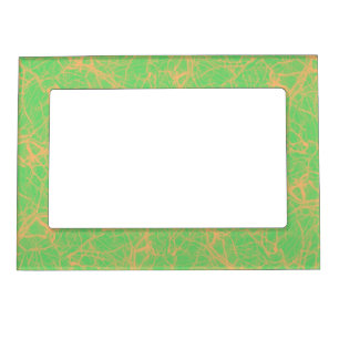 Lime Maze Magnetic Photo Frame