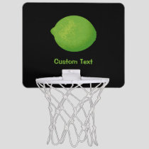 Lime Mini Basketball Hoop