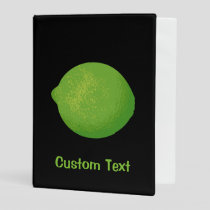 Lime Mini Binder