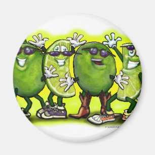 Lime Party Magnet