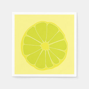 Lime Party Napkins