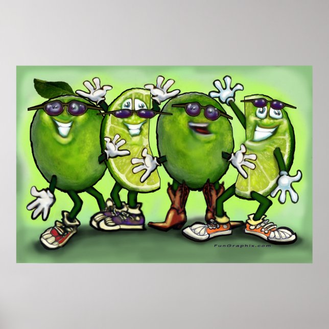 Lime Party Poster (Front)