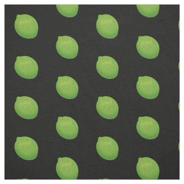 Lime Pattern Fabric (Swatch)