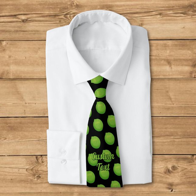 Lime Pattern Neck Tie (Creator Uploaded)