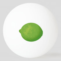 Lime Ping Pong Ball