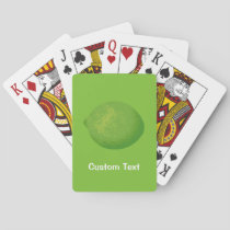 Lime Playing Cards