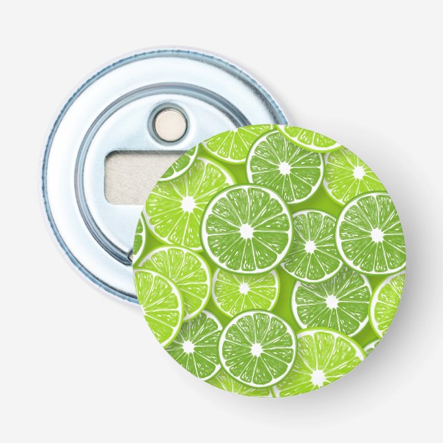 Lime pop bottle opener (Front)