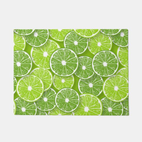 Lime pop doormat