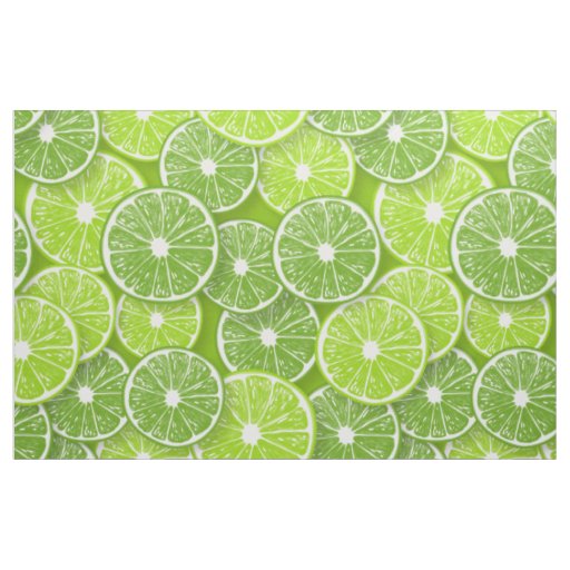 Lime pop fabric