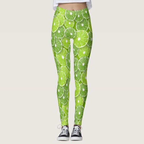 Lime pop leggings