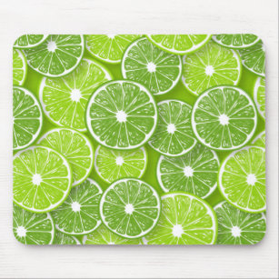Lime pop mouse pad