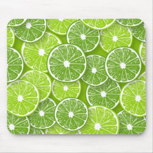 Lime pop mouse pad