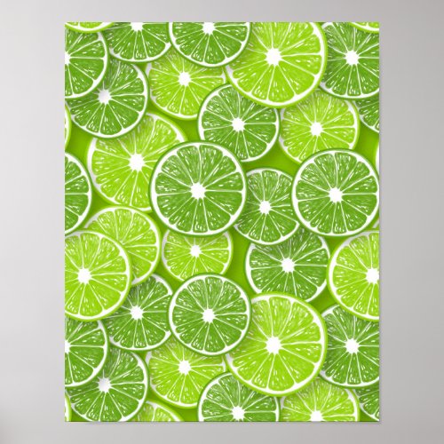Lime pop poster