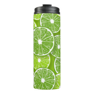 Lime pop thermal tumbler