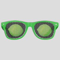 Lime Retro Sunglasses