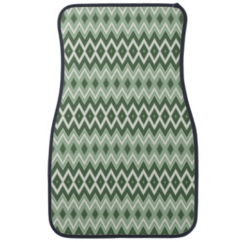 Lime Ribbon Candy Car Floor Mat