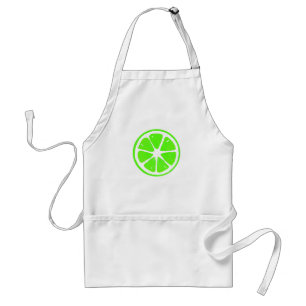 Lime Slice  Adult Apron
