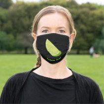 Lime Slice Adult Cloth Face Mask