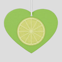 Lime Slice Air Freshener