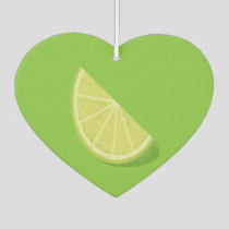 Lime Slice Air Freshener