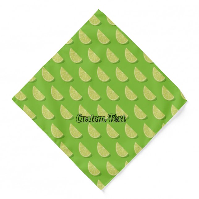 Lime Slice Bandana (Front)