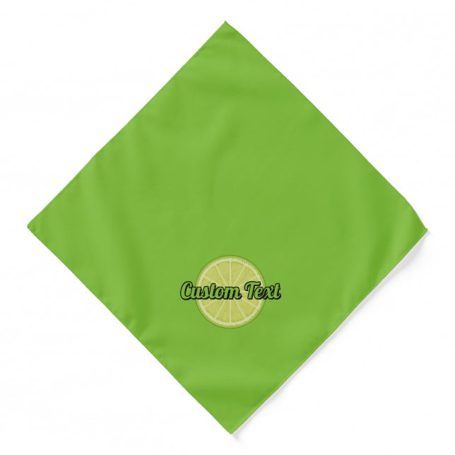 Lime Slice Bandana (Front)