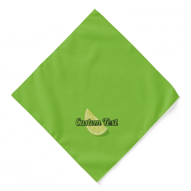 Lime Slice Bandana (Front)