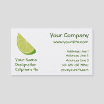Lime Slice Business Card