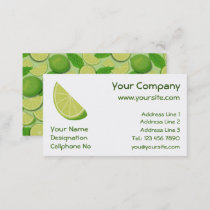 Lime Slice Business Card