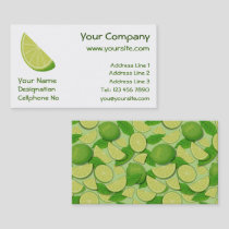 Lime Slice Business Card