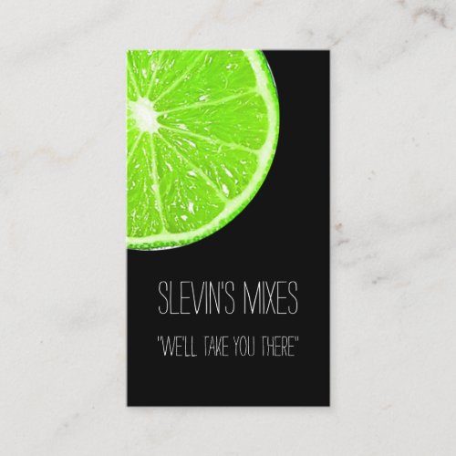 Lime Slice Business Card