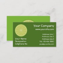 Lime Slice Business Card