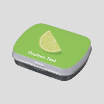 Lime Slice Candy Tin