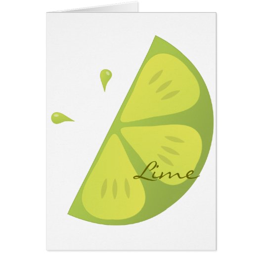Lime Slice Cards (Front)