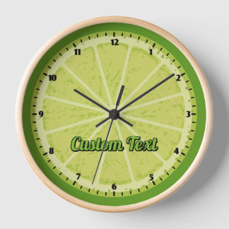 Lime Slice Clock
