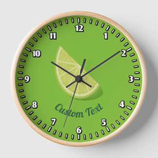 Lime Slice Clock