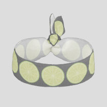 Lime Slice Elastic Hair Tie