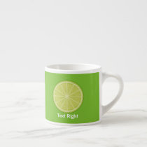 Lime Slice Espresso Cup