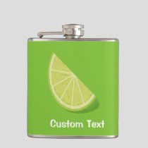 Lime Slice Flask