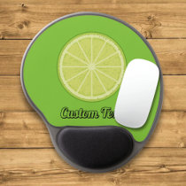 Lime Slice Gel Mouse Pad