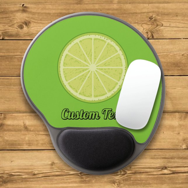 Lime Slice Gel Mouse Pad (Creator Uploaded)