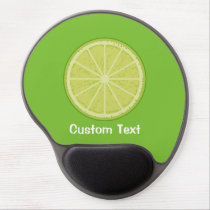 Lime Slice Gel Mouse Pad