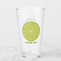 Lime Slice Glass