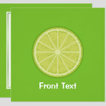 Lime Slice Invitation