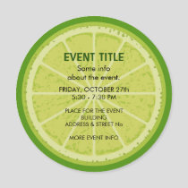 Lime Slice Invitation