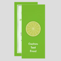 Lime Slice Invitation