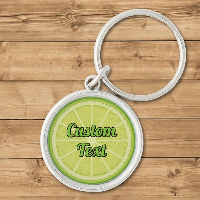 Lime Slice Keychain (Creator Uploaded)